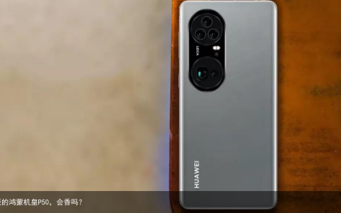 4G版的鸿蒙机皇P50，会香吗？