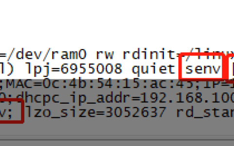 修改T31的cmdline方法
