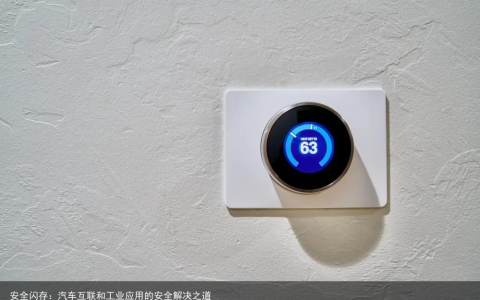 安全闪存：汽车互联和工业应用的安全解决之道